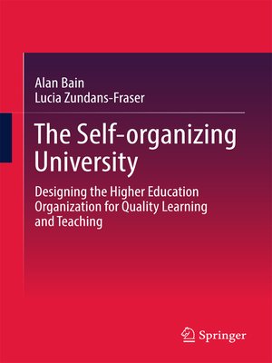 cover image of The Self-organizing University